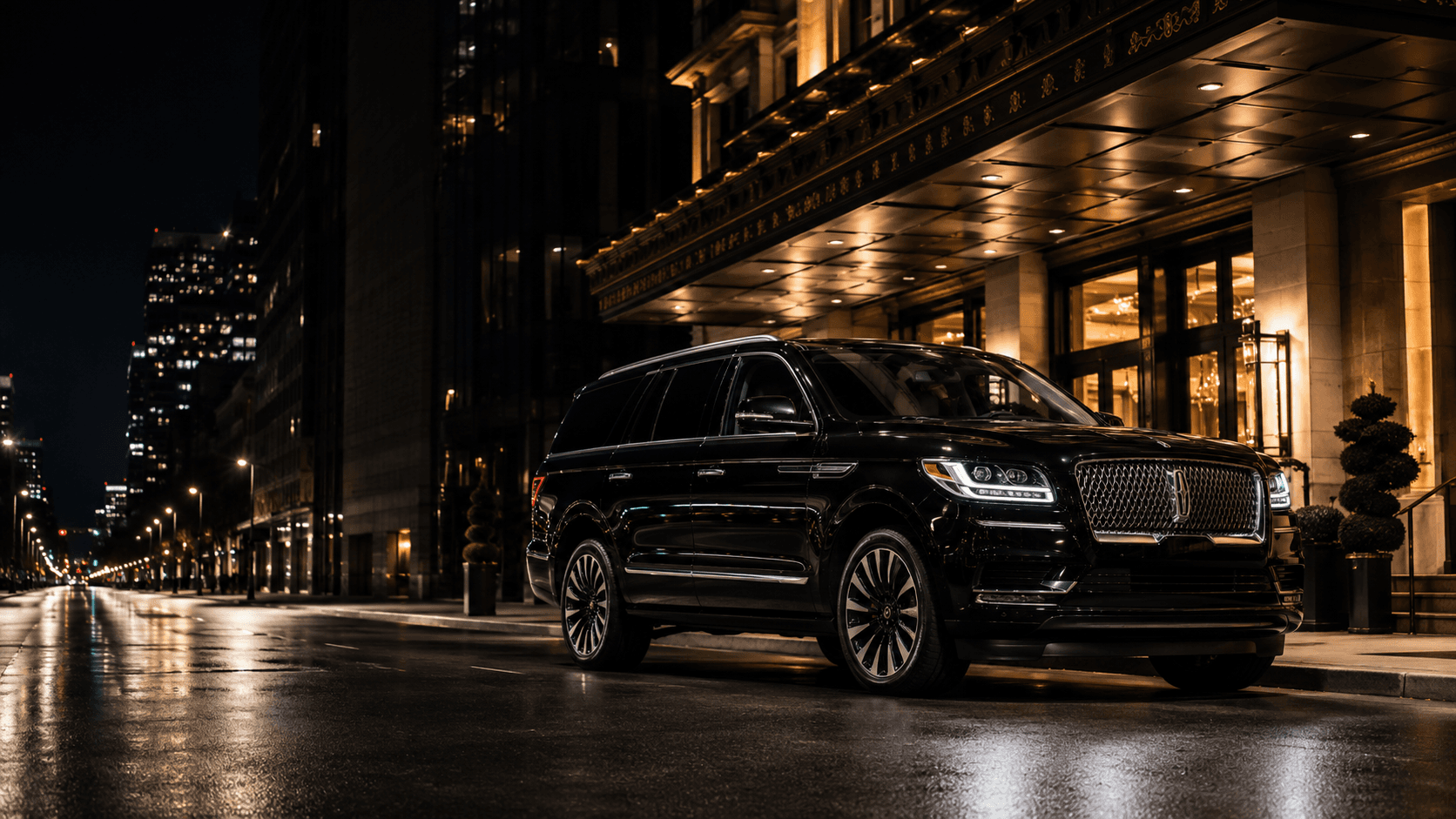 Luxury chauffeur vehicle